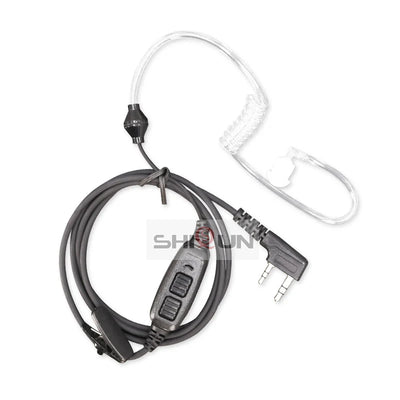 Earpiece Original baofeng uv 82 Radio Headset Dual PTT Earphones with Microphone for UV-8R UV-8D UV-89 Walkie Talkie Accessories