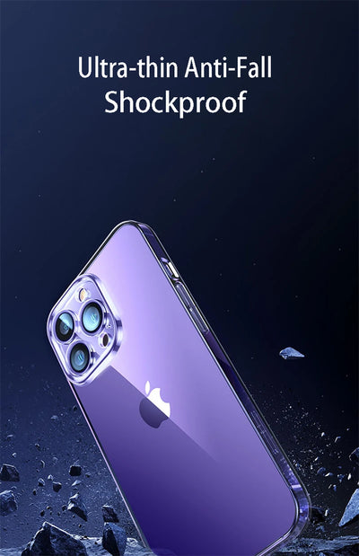 Luxury Ultra Thin Transparent Hard Case