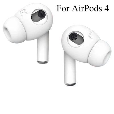 Eartips for AirPods 4 4th Tips Generation Anti Slip Earbuds Silicone Wireless Bluetooth Earphones Anti Drop Lightweight Slim Fit