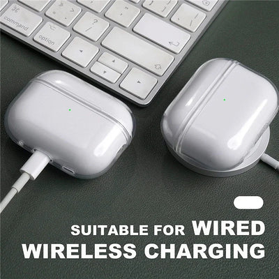 Clear Soft TPU Earphone Case with Lanyard Strap for Airpods 1/2 Gen 3rd Airpods Pro 2nd Generation air pods pro case