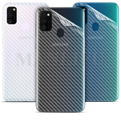 10Pcs/lot 3D Back Carbon Fiber Film For Samsung Galaxy S22 S21 S23 S24 S25 Ultra Matte Screen Protector Galaxy A52s A71 A72 M31s
