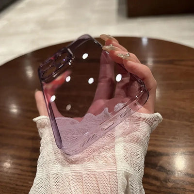 Luxury Ultra Thin Transparent Hard Case