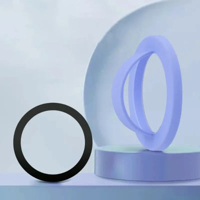 Portable Silicone Magnetic Phone Back Mount Phone Ring Holder