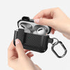 Switch Cover for Airpods Pro 2 1 Case TPU PC Protective Cover for AirPods 3 2 1 Case Earphones Accessories Carbon Fiber Pattern