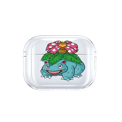 Anime Pokemon Gengar Pikachu Snorlax Charizard Earphone Shell Be Applicable AirPods Pro 1 2 3 4 Transparent Protective Case