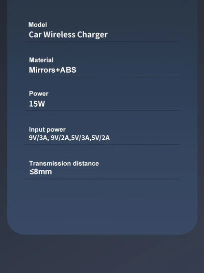 Magnetic Car Wireless Charger Macsafe for iPhone 12 13 14 15 Pro Max Air Vent Car Phone Holder Stand Fast Car Charging Station