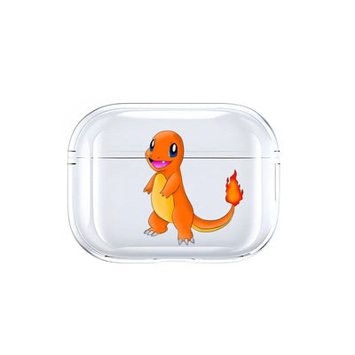 Anime Pokemon Gengar Pikachu Snorlax Charizard Earphone Shell Be Applicable AirPods Pro 1 2 3 4 Transparent Protective Case