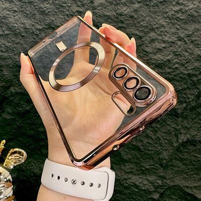 Luxury Magnetic Transparent Soft Case For Huawei P30 Pro P30Pro P 30 Phone Magsafe Wireless Glass Lens Full Protective Cover