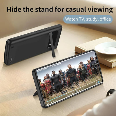 10000mAh Battery Charger Case For Google Pixel 6 6 Pro Portable Power Bank Charging Case For Pixel 7 7 Pro External Battery Pack