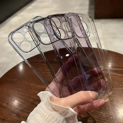 Luxury Ultra Thin Transparent Hard Case