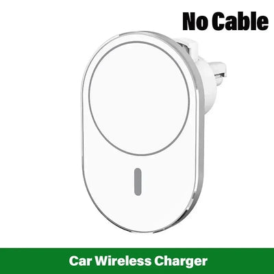 Magnetic Car Wireless Charger Macsafe for iPhone 12 13 14 15 Pro Max Air Vent Car Phone Holder Stand Fast Car Charging Station