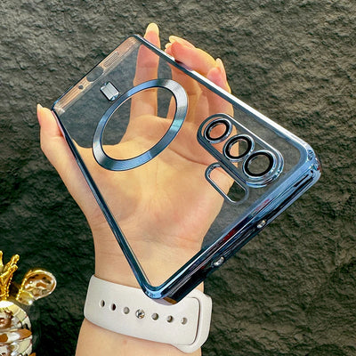 Luxury Magnetic Transparent Soft Case For Huawei P30 Pro P30Pro P 30 Phone Magsafe Wireless Glass Lens Full Protective Cover