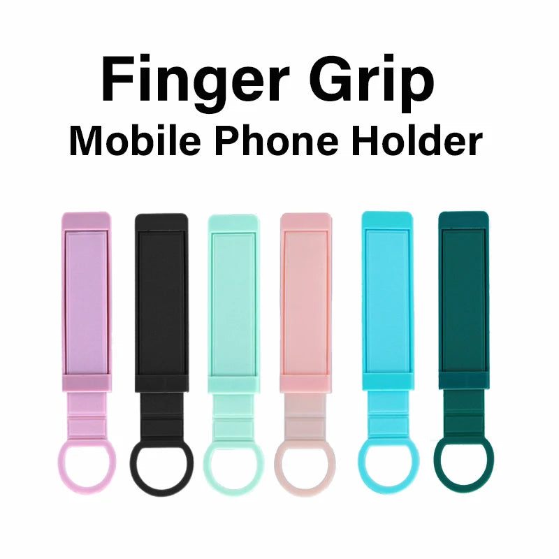 Universal Wrist Band Cell Phone Bracket Portable Finger Grip Mobile Phone Holder