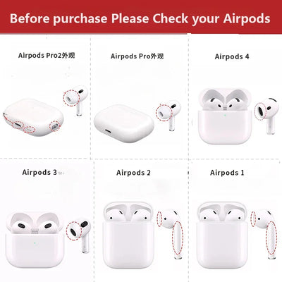 2024 New for AirPods 4th Generation Wireless Bluetooth Earphone Protective Case Silicone Case for AirPods 4 3 2 1 Case