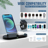 3 in 1 Magnetic Wireless Charger Stand For iPhone 14 13 12 Pro Max Apple Watch 8 7 Airpods Induction USB Fast Charging Station