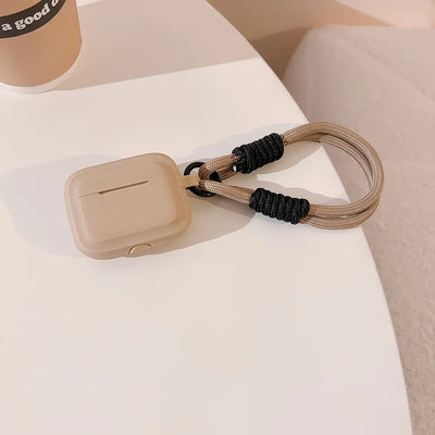 Earphone Case with Lanyard Strap for AirPort Pro 2 2022 2nd Generation Air Pods 3 2 1 3rd Gen Cover Accessories