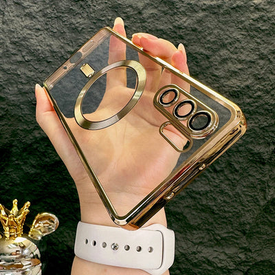 Luxury Magnetic Transparent Soft Case For Huawei P30 Pro P30Pro P 30 Phone Magsafe Wireless Glass Lens Full Protective Cover