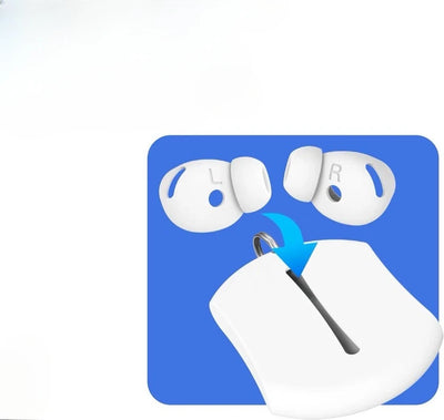 Eartips for AirPods 4 4th Tips Generation Anti Slip Earbuds Silicone Wireless Bluetooth Earphones Anti Drop Lightweight Slim Fit