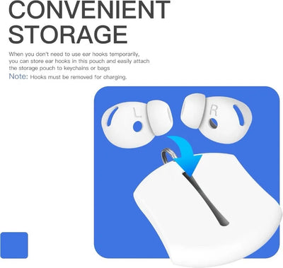 Eartips for AirPods 4 4th Tips Generation Anti Slip Earbuds Silicone Wireless Bluetooth Earphones Anti Drop Lightweight Slim Fit