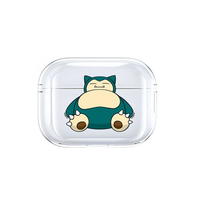 Anime Pokemon Gengar Pikachu Snorlax Charizard Earphone Shell Be Applicable AirPods Pro 1 2 3 4 Transparent Protective Case