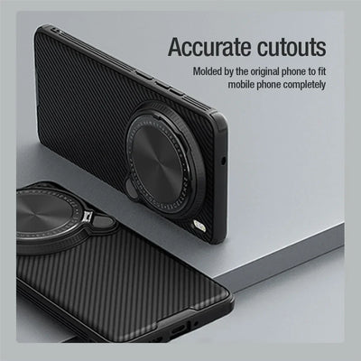 NILLKIN For Vivo X200 Pro MagSafe Case CamShield Prop Magnetic Wireless Charging Camera Holder Cover For Vivo X200 Pro mini