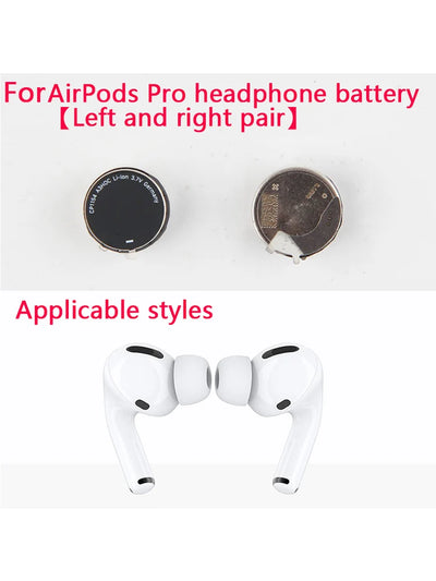 Replacement Battery For Airpods 1 2 and 3 Generation For Airpods Pro Battery Accu Charge Box Battery 25mAh