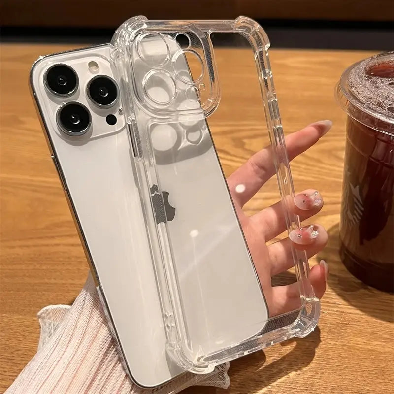Luxury Transparent Clear Phone Case