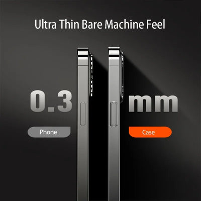 Luxury Ultra Thin Transparent Hard Case