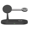 3 in 1 Magnetic Wireless Charger Stand For iPhone 14 13 12 Pro Max Apple Watch 8 7 Airpods Induction USB Fast Charging Station