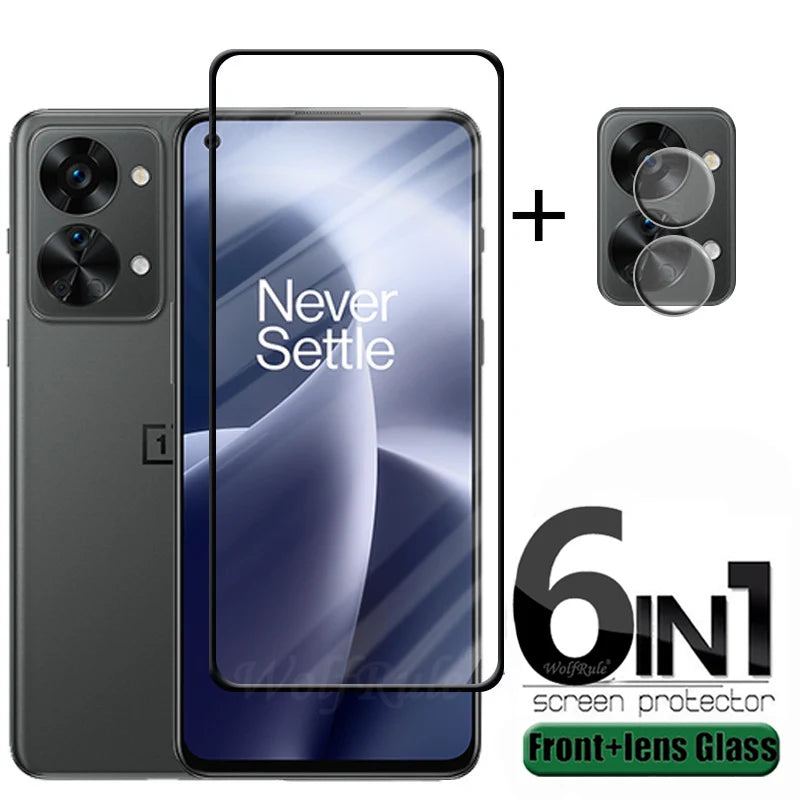 Tempered Glass 9H Full Screen Protector For Oneplus Nord 2 5G 2T Lens Glass