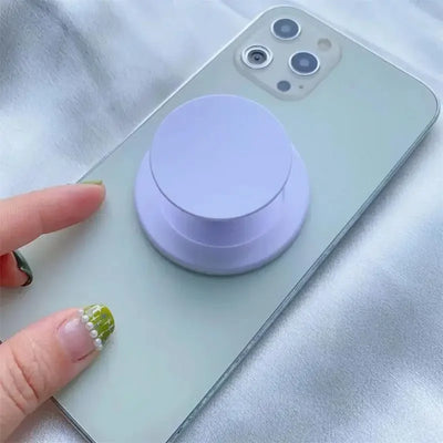 Magnetic Folding Mobile Phone Grip Holder Socket Pocket Support for Magsafe IPhone Mac Samsung Safe Ring Finger Expanding Stand