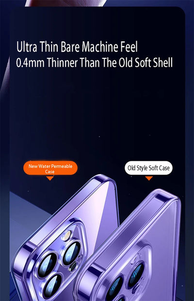 Luxury Ultra Thin Transparent Hard Case
