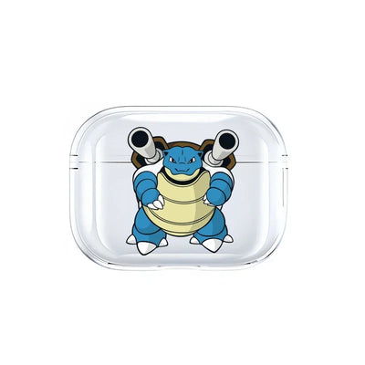Anime Pokemon Gengar Pikachu Snorlax Charizard Earphone Shell Be Applicable AirPods Pro 1 2 3 4 Transparent Protective Case