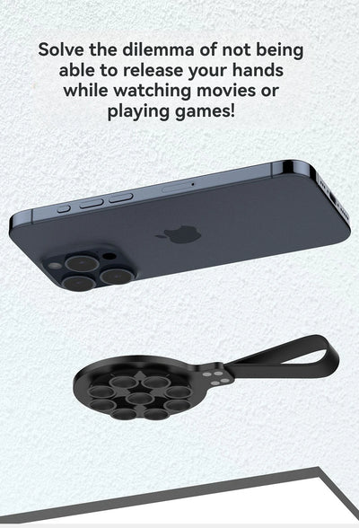 Suction Cup Type Silicone Magnetic Lazy Phone Stand Magnetic Phone Holder  Phone Holder Car