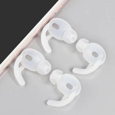 2Pairs Soft Silicone Ear Pads Eartips For Airpods 3 Silicone Case Ear Hook In-Ear Earbuds Earphone Accessories Ear Tips