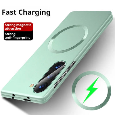 Magsafe Magnetic Case For Samsung Z Fold 7 6 5 4 3 ZFlip 7 6 5 4 Wireless Charge Cover