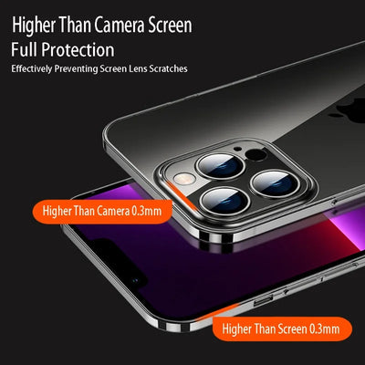 Luxury Ultra Thin Transparent Hard Case
