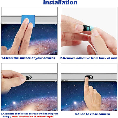 5/10 Pcs Webcam Cover Tablet Laptop Camera Covers Slider Mobile Phone Antispy
