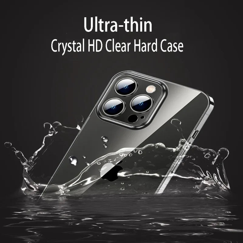 Luxury Ultra Thin Transparent Hard Case