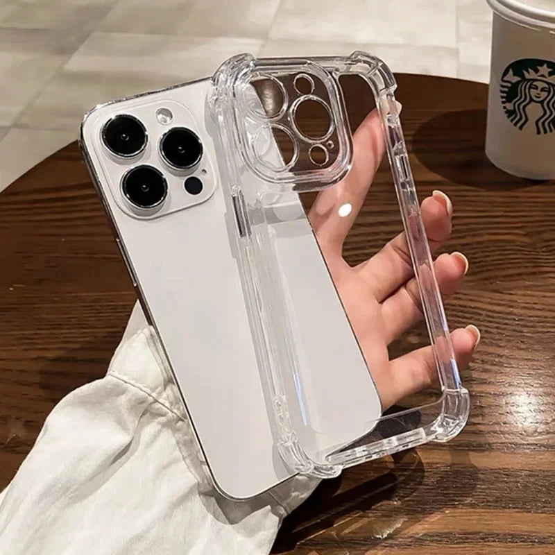 Luxury Transparent Clear Phone Case