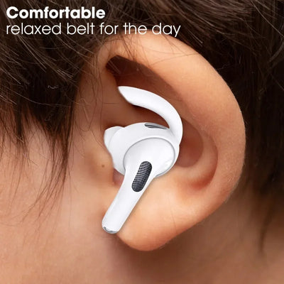 4-1Pairs Ear Hook for Airpods Pro 1/2 Earbuds Soft Anti-Lost Earhook Sports Protective Sleeves Headphone Tips for AirPods Pro