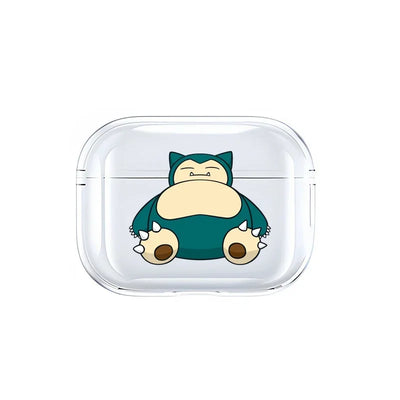 Anime Pokemon Gengar Pikachu Snorlax Charizard Earphone Shell Be Applicable AirPods Pro 1 2 3 4 Transparent Protective Case