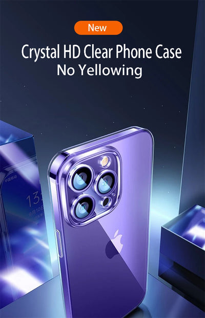 Luxury Ultra Thin Transparent Hard Case