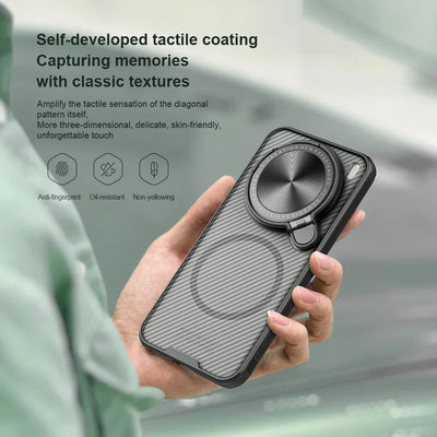 NILLKIN For Vivo X200 Pro MagSafe Case CamShield Prop Magnetic Wireless Charging Camera Holder Cover For Vivo X200 Pro mini